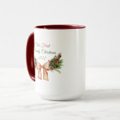 Weihnachts-Tasse Tasse (Vorderseite Links)