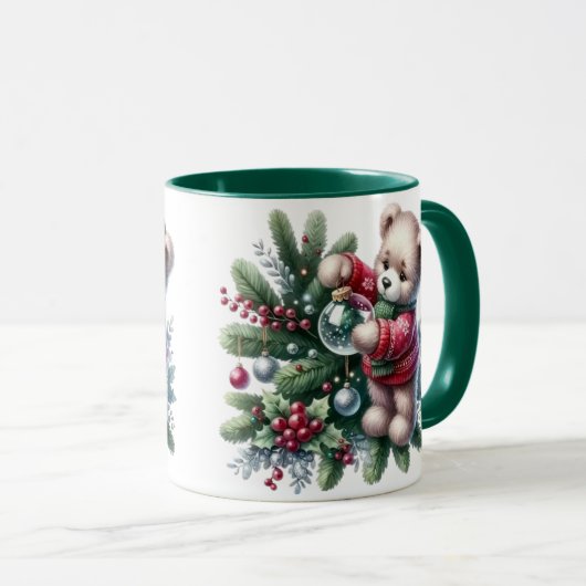 Weihnachts-Tasse Tasse (VorderseiteRechts)