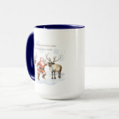 Weihnachts-Tasse Tasse (Vorderseite Links)