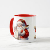 Weihnachts-Tasse Tasse (Vorderseite Links)
