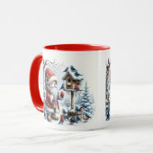 Weihnachts-Tasse Tasse (Vorderseite Links)