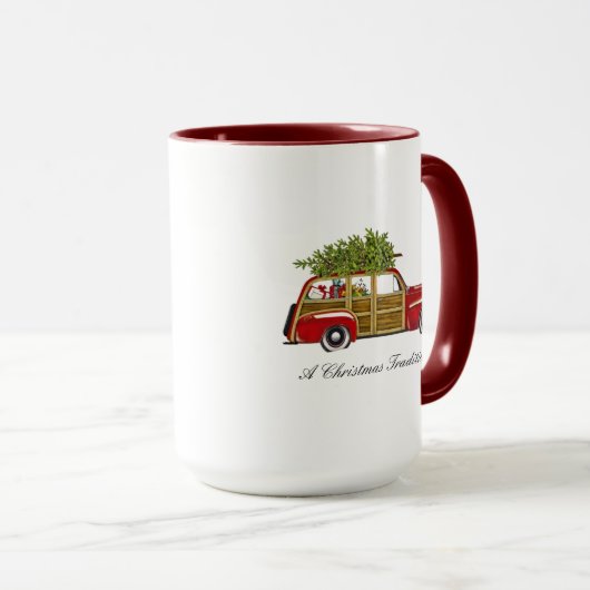 Weihnachts-Tasse Tasse (VorderseiteRechts)