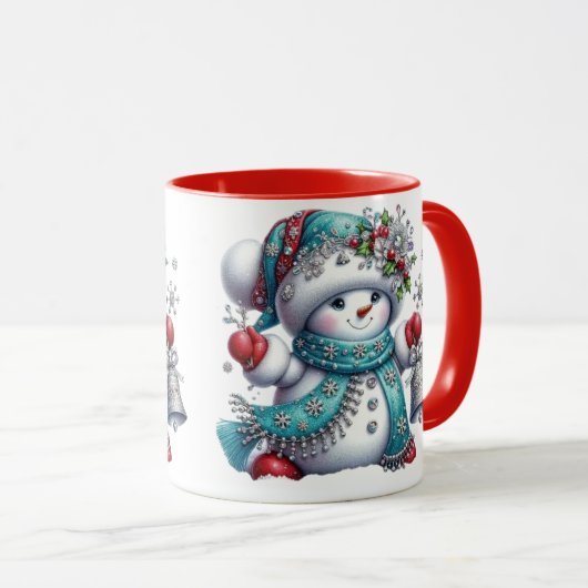 Weihnachts-Tasse Tasse (VorderseiteRechts)