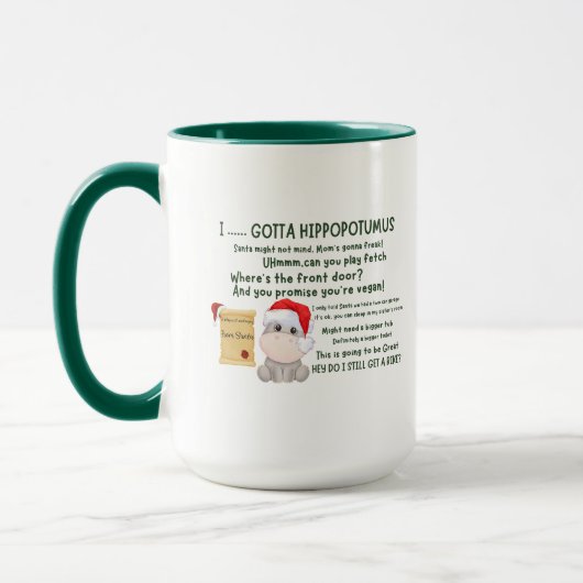 Weihnachts-Tasse Tasse (Links)