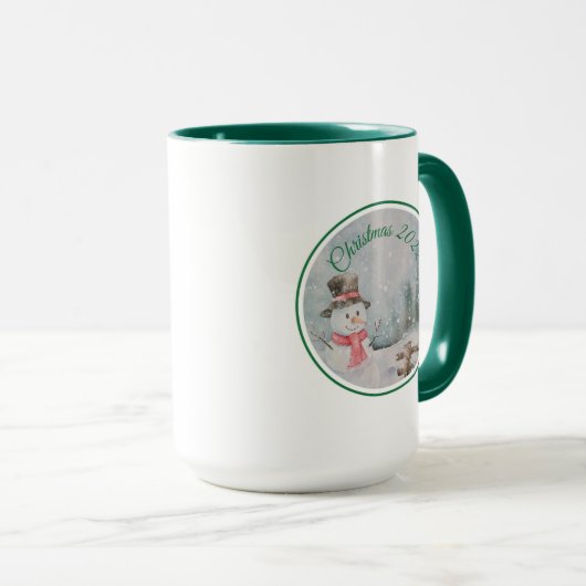Weihnachts-Tasse Tasse (VorderseiteRechts)