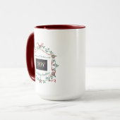Weihnachts-Tasse Tasse (Vorderseite Links)