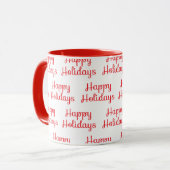 Weihnachts-Tasse Tasse (Vorderseite Links)