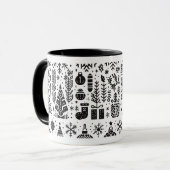 Weihnachts-Tasse Tasse (Vorderseite Links)