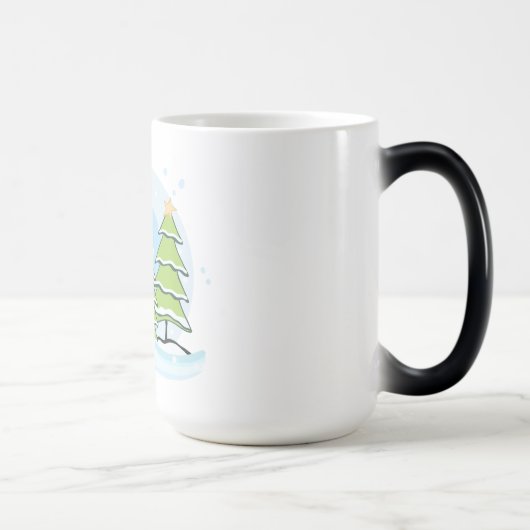 Weihnachts-Tasse Verwandlungstasse (Rechts)