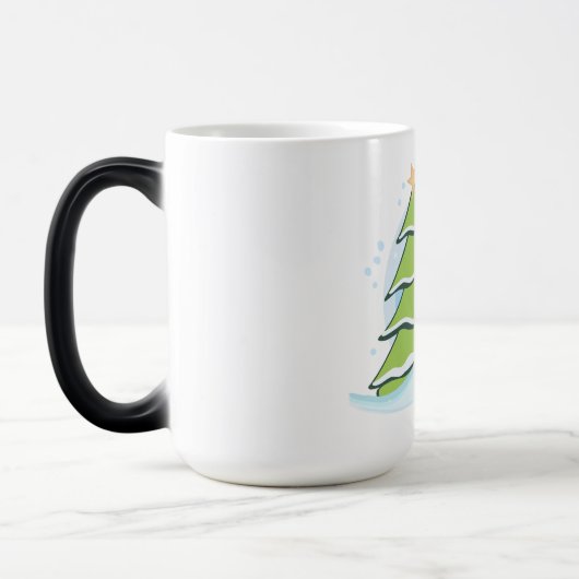 Weihnachts-Tasse Verwandlungstasse (Links)