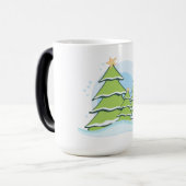 Weihnachts-Tasse Verwandlungstasse (Vorderseite Links)