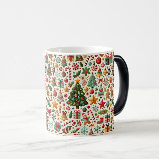 Weihnachts-Tasse Verwandlungstasse (VorderseiteRechts)