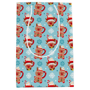 Weihnachts-Tasse von Kakao Mittlere Geschenktüte
