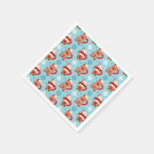 Weihnachts-Tasse von Kakao Serviette (Ecke)