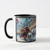 Weihnachts-Tasse von Pferd und Carraige Tasse (Links)