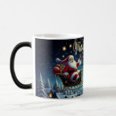 Weihnachts-Tasse von Santa Sleigh Verwandlungstasse (Links)