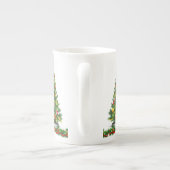 Weihnachts-Tasse, Weihnachtsbaum Porzellantasse (Rückseite)