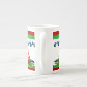Weihnachts-Tasse, Weihnachtskerze Porzellantasse (Rückseite)