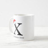 Weihnachts-Tasse "X" Kaffeetasse (Vorderseite Links)