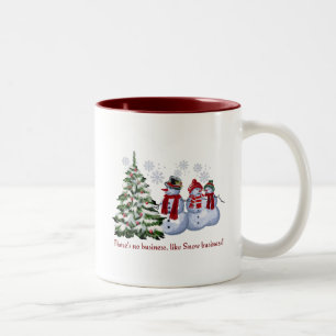 Weihnachts-Tasse Zweifarbige Tasse