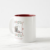Weihnachts-Tasse Zweifarbige Tasse (Vorderseite Links)