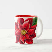 Weihnachts-Tasse Zweifarbige Tasse (VorderseiteRechts)