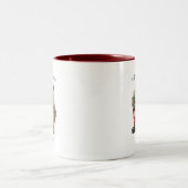 Weihnachts-Tasse Zweifarbige Tasse (Mittel)