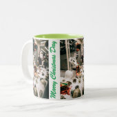 Weihnachts-Tasse Zweifarbige Tasse (Vorderseite Links)