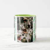 Weihnachts-Tasse Zweifarbige Tasse (Mittel)