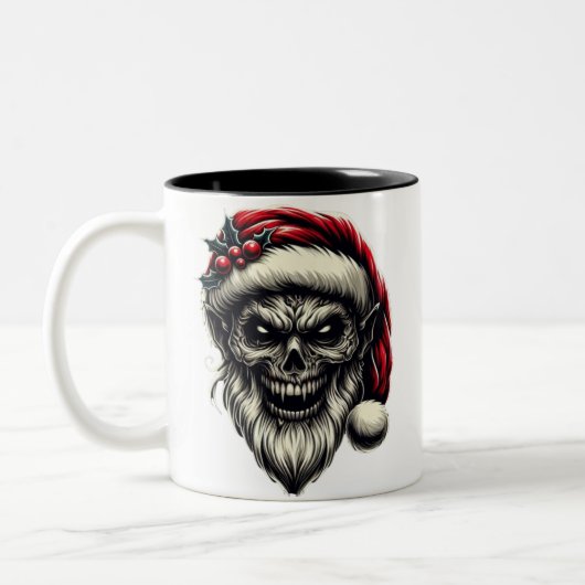 Weihnachts-Tasse Zweifarbige Tasse (Links)