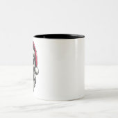 Weihnachts-Tasse Zweifarbige Tasse (Mittel)