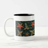 Weihnachts-Tasse Zweifarbige Tasse (Links)