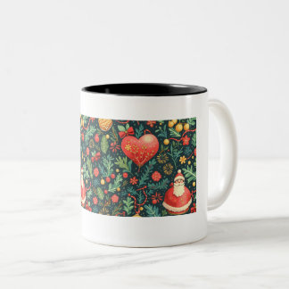 Weihnachts-Tasse Zweifarbige Tasse