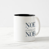 Weihnachts-Tasse Zweifarbige Tasse (VorderseiteRechts)