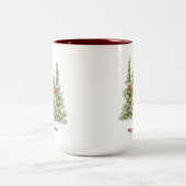 Weihnachts-Tasse Zweifarbige Tasse (Mittel)
