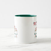 Weihnachts-Tasse Zweifarbige Tasse (Mittel)