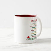 Weihnachts-Tasse Zweifarbige Tasse (VorderseiteRechts)