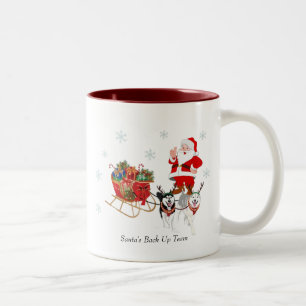 Weihnachts-Tasse Zweifarbige Tasse