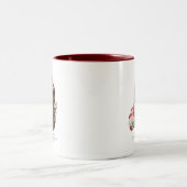 Weihnachts-Tasse Zweifarbige Tasse (Mittel)