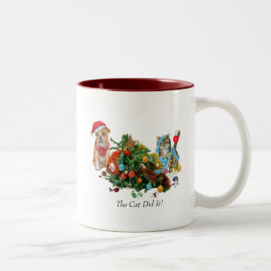 Weihnachts-Tasse Zweifarbige Tasse