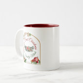 Weihnachts-Tasse Zweifarbige Tasse (Vorderseite Links)