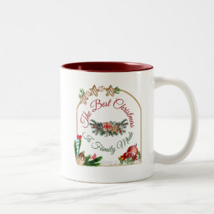 Weihnachts-Tasse Zweifarbige Tasse