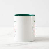 Weihnachts-Tasse Zweifarbige Tasse (Mittel)