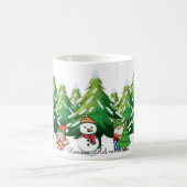 Weihnachts-Tassen-Gnom Kaffeetasse (Mittel)