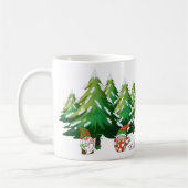 Weihnachts-Tassen-Gnom Kaffeetasse (Links)