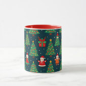 Weihnachts-Tassen-Muster Tasse (Zentrum)