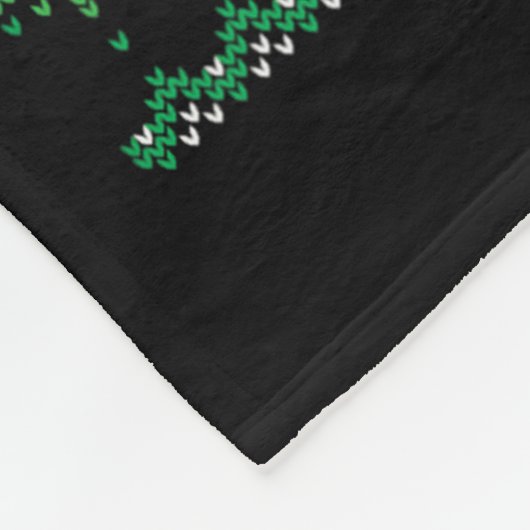 Weihnachts-Tech sagte, ich bin hier, um Cookies zu Fleecedecke (Ecke)