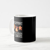 Weihnachts-Tech-Support hier, um Cookies Xmas M zu Kaffeetasse (Vorderseite Links)