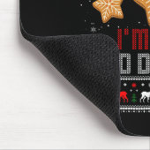 Weihnachts-Tech-Support Ich bin hier, um Ihr Coo z Mousepad (Ecke)