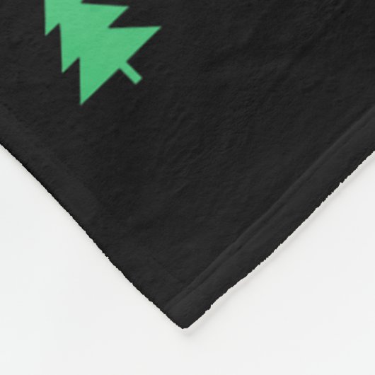 Weihnachts-Tech unterstützt hier, Cookie-Weihnacht Fleecedecke (Ecke)